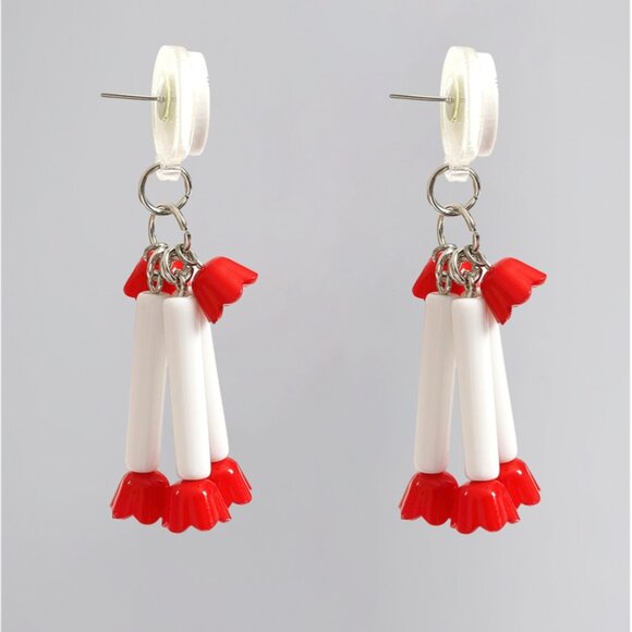 Collectif Accessories Arriba 50s Earrings - Picture 2 of 3